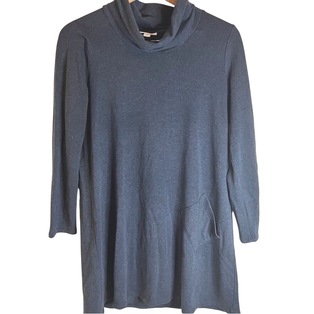 Pure Jill Turtleneck Tunic Dress Size Small Oversized Side Pocket. No flaws.